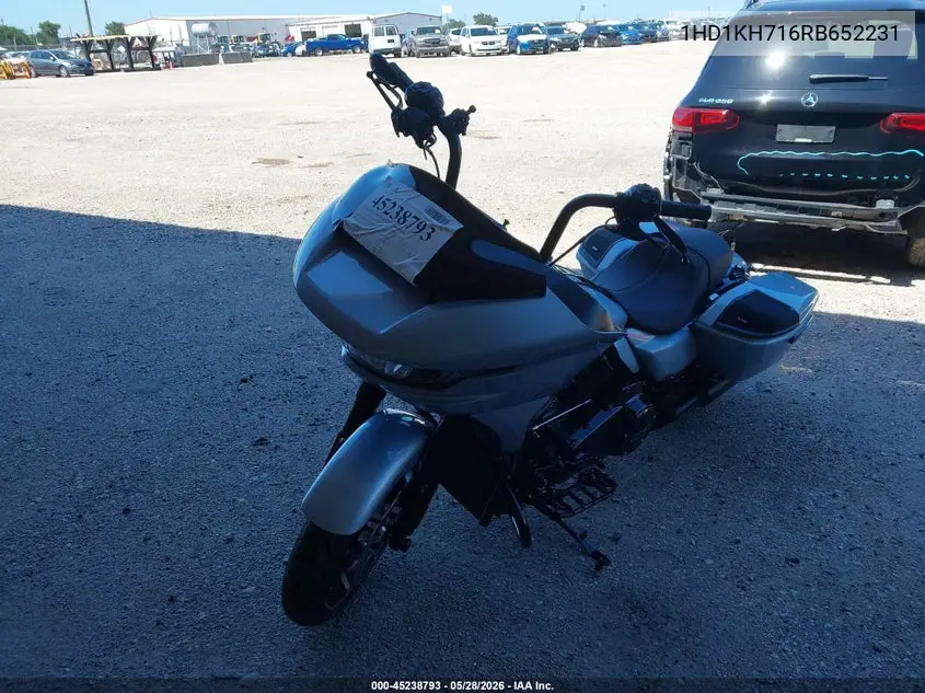 2024 Harley-Davidson Fltrx VIN: 1HD1KH716RB652231 Lot: 45238793