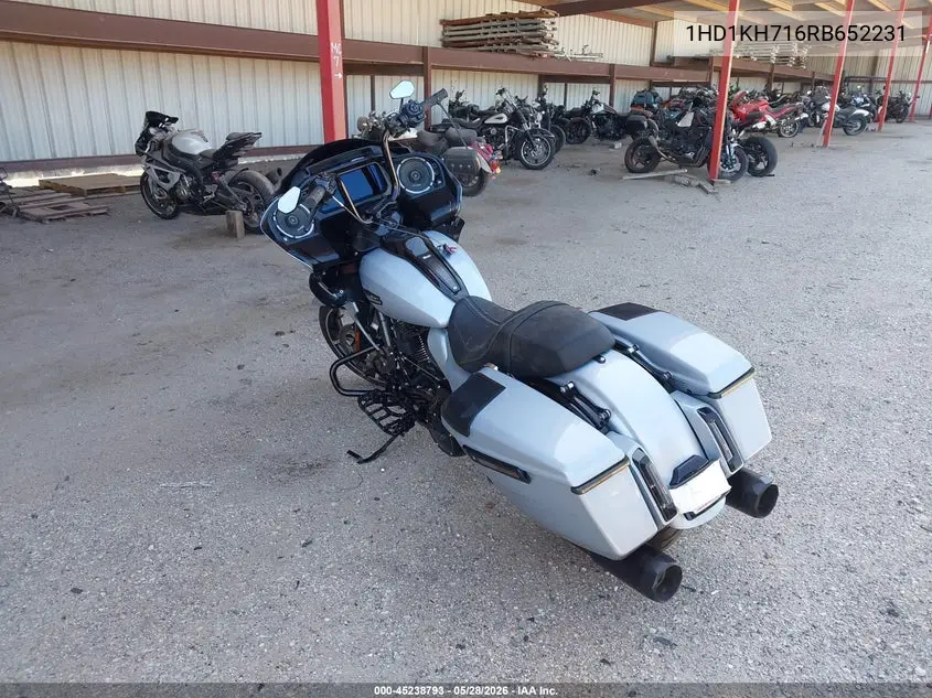 2024 Harley-Davidson Fltrx VIN: 1HD1KH716RB652231 Lot: 45238793