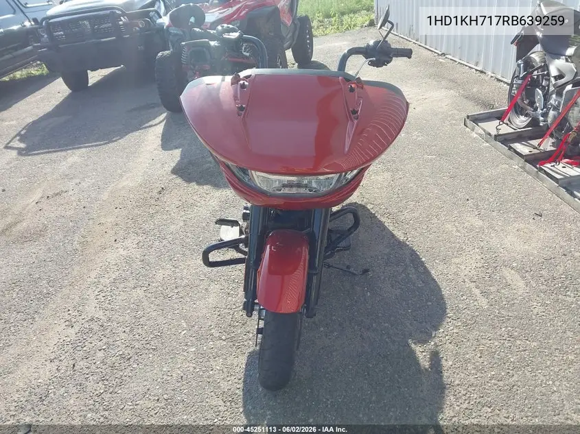 2024 Harley-Davidson Fltrx VIN: 1HD1KH717RB639259 Lot: 45251113