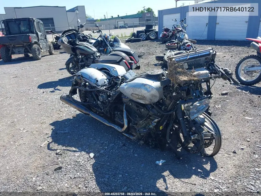 2024 Harley-Davidson Fltrx VIN: 1HD1KH717RB640122 Lot: 45283758