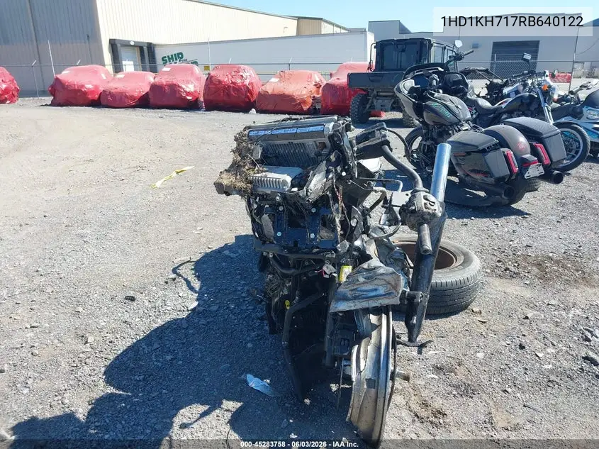 2024 Harley-Davidson Fltrx VIN: 1HD1KH717RB640122 Lot: 45283758