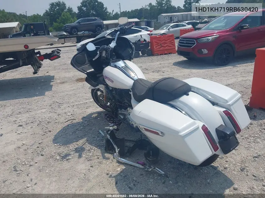 2024 Harley-Davidson Fltrx VIN: 1HD1KH719RB630420 Lot: 45301582