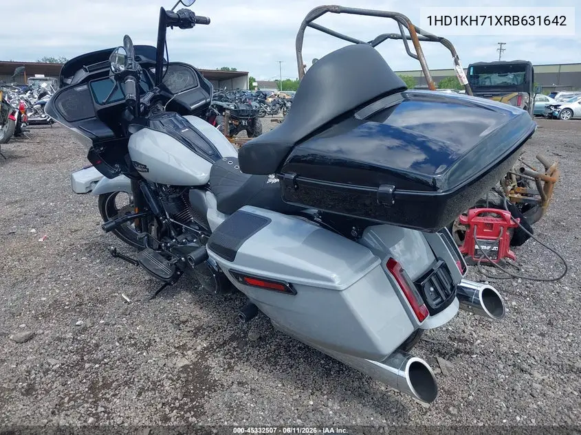 2024 Harley-Davidson Fltrx VIN: 1HD1KH71XRB631642 Lot: 45332507