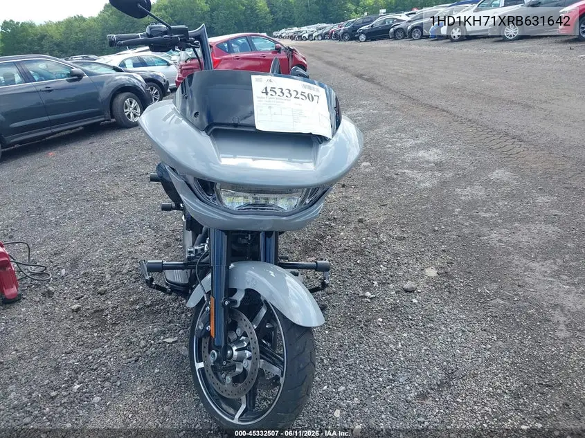 2024 Harley-Davidson Fltrx VIN: 1HD1KH71XRB631642 Lot: 45332507