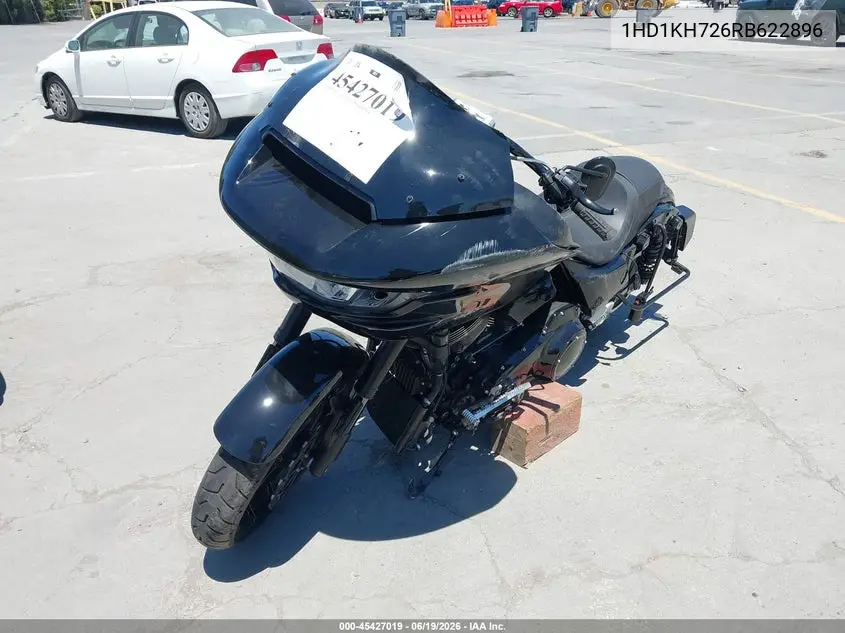 2024 Harley-Davidson Fltrx VIN: 1HD1KH726RB622896 Lot: 45427019