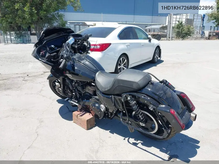 2024 Harley-Davidson Fltrx VIN: 1HD1KH726RB622896 Lot: 45427019