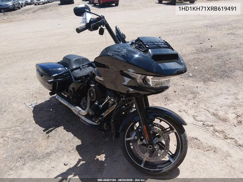 2024 Harley-Davidson Fltrx VIN: 1HD1KH71XRB619491 Lot: 45451104
