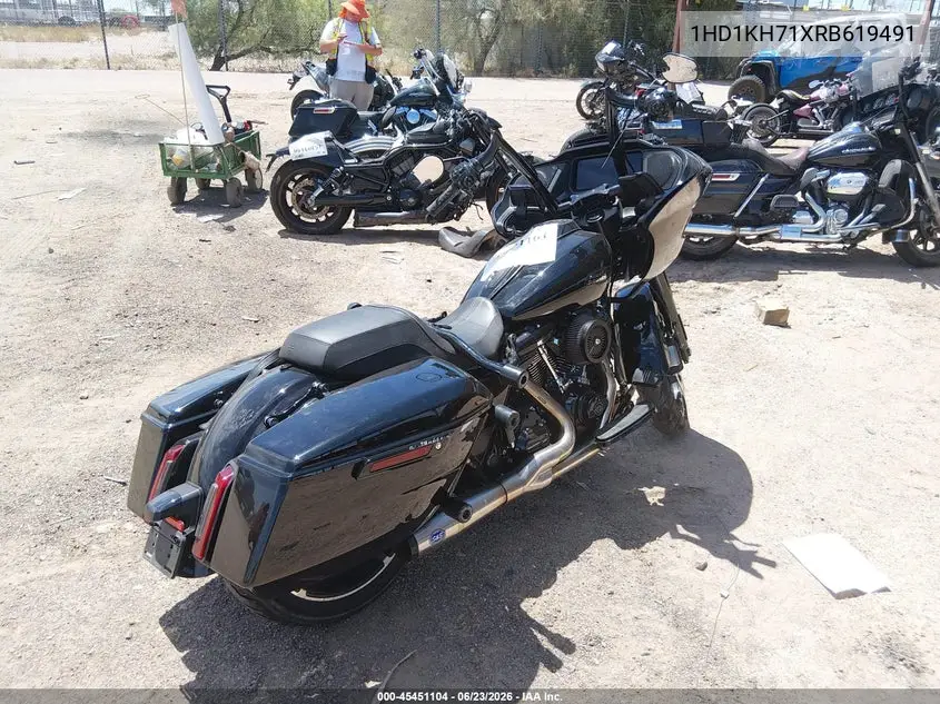 2024 Harley-Davidson Fltrx VIN: 1HD1KH71XRB619491 Lot: 45451104