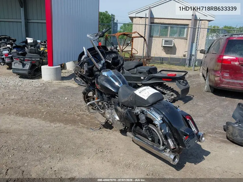 2024 Harley-Davidson Fltrx VIN: 1HD1KH718RB633339 Lot: 45507070