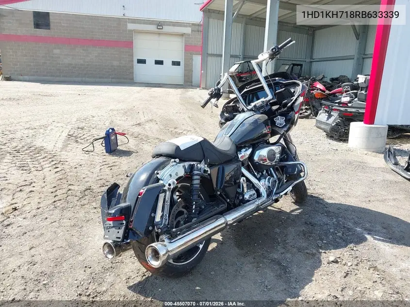 2024 Harley-Davidson Fltrx VIN: 1HD1KH718RB633339 Lot: 45507070