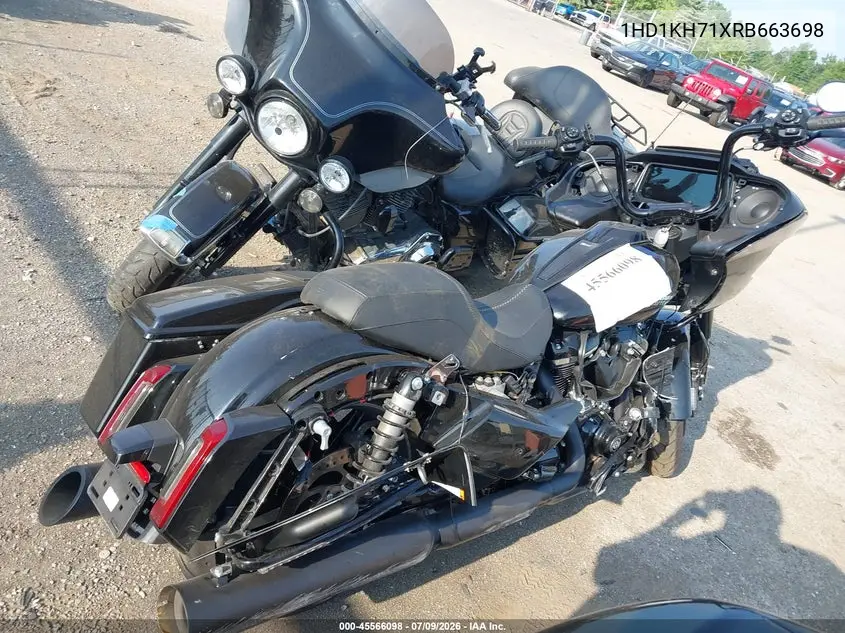 2024 Harley-Davidson Fltrx VIN: 1HD1KH71XRB663698 Lot: 45566098