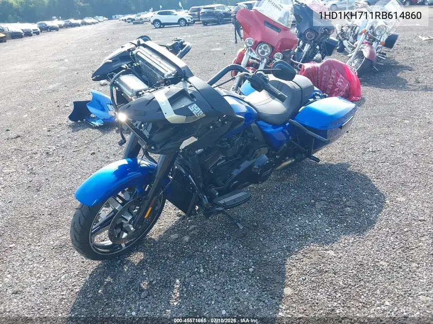 2024 Harley-Davidson Fltrx VIN: 1HD1KH711RB614860 Lot: 45571665