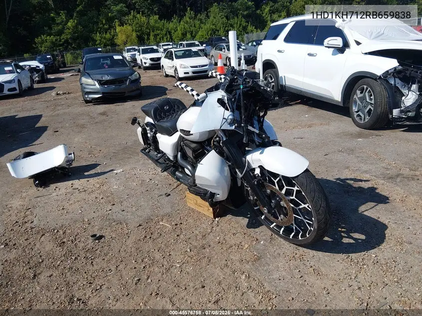 2024 Harley-Davidson Fltrx VIN: 1HD1KH712RB659838 Lot: 45576758