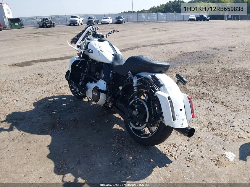 2024 Harley-Davidson Fltrx VIN: 1HD1KH712RB659838 Lot: 45576758