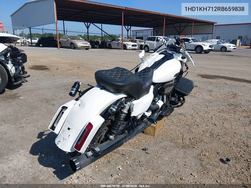 2024 Harley-Davidson Fltrx VIN: 1HD1KH712RB659838 Lot: 45576758