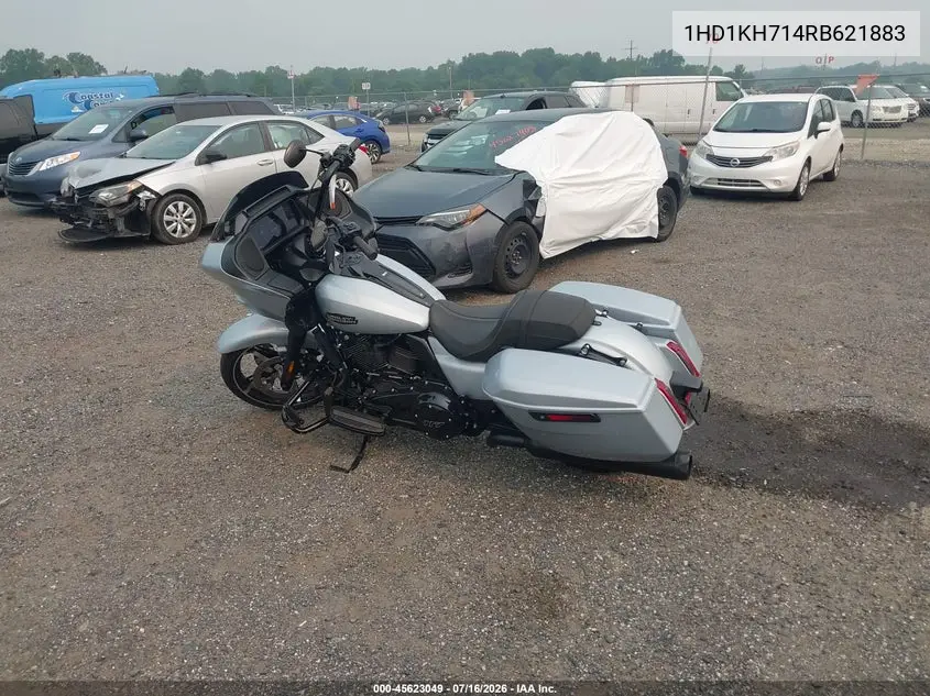2024 Harley-Davidson Fltrx VIN: 1HD1KH714RB621883 Lot: 45623049