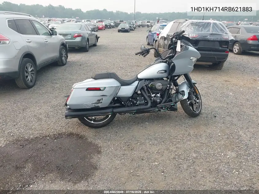 2024 Harley-Davidson Fltrx VIN: 1HD1KH714RB621883 Lot: 45623049