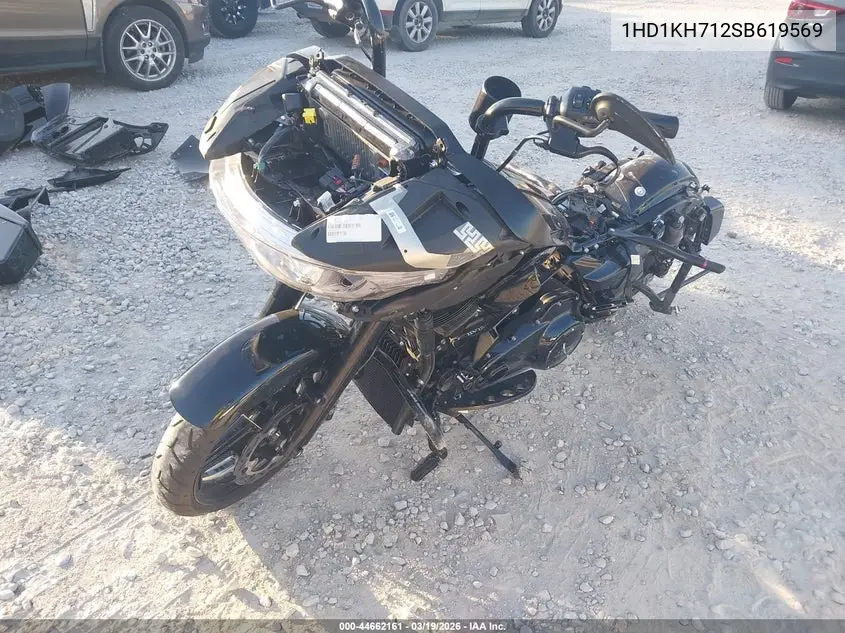 2025 Harley-Davidson Fltrx VIN: 1HD1KH712SB619569 Lot: 44662161