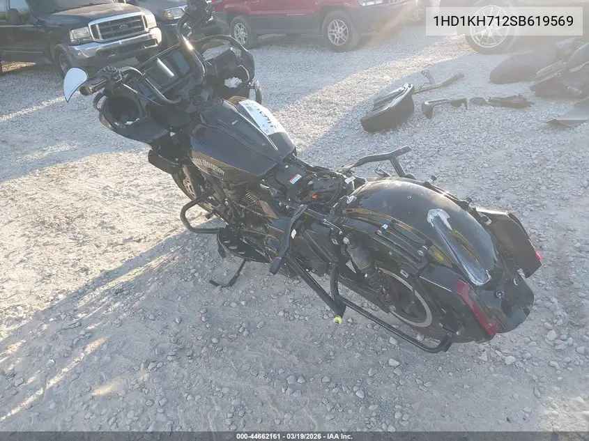 2025 Harley-Davidson Fltrx VIN: 1HD1KH712SB619569 Lot: 44662161