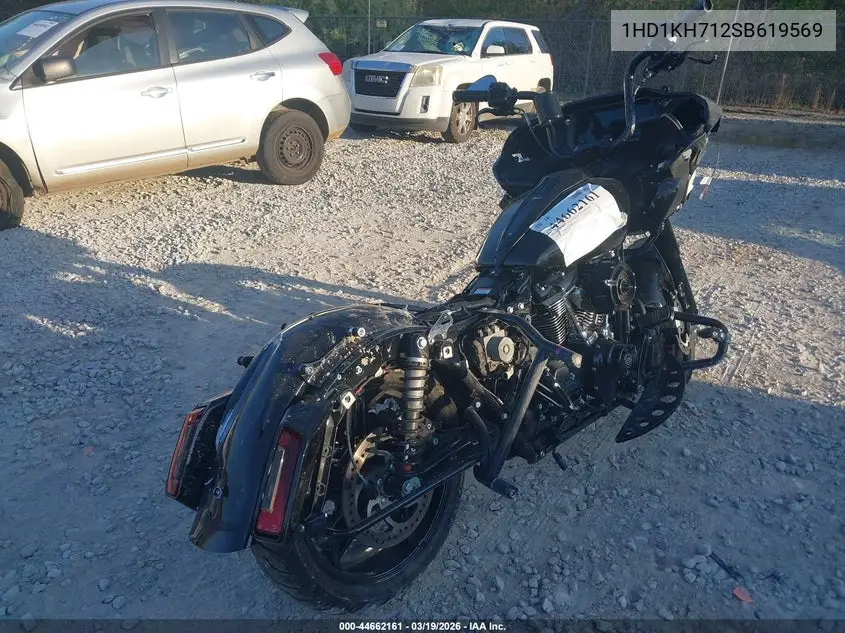 2025 Harley-Davidson Fltrx VIN: 1HD1KH712SB619569 Lot: 44662161