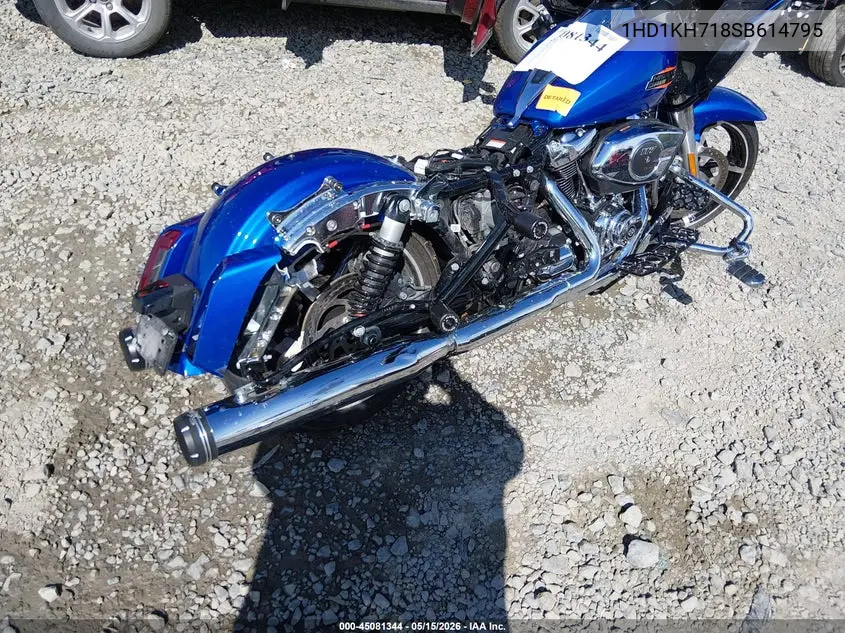 2025 Harley-Davidson Fltrx VIN: 1HD1KH718SB614795 Lot: 45081344