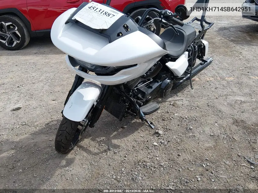 2025 Harley-Davidson Fltrx VIN: 1HD1KH714SB642951 Lot: 45131887