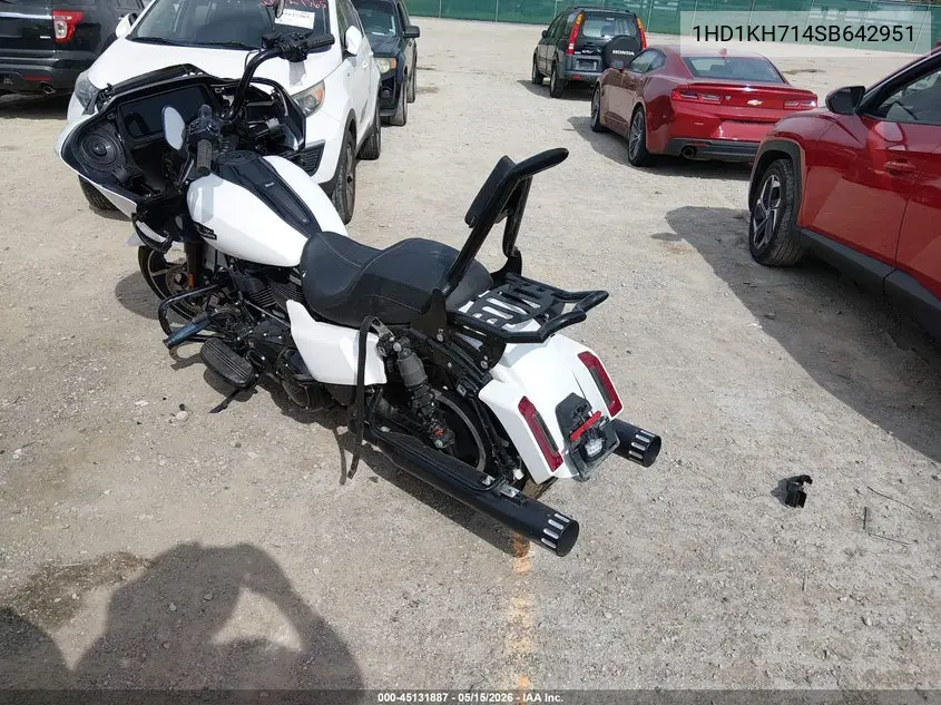 2025 Harley-Davidson Fltrx VIN: 1HD1KH714SB642951 Lot: 45131887