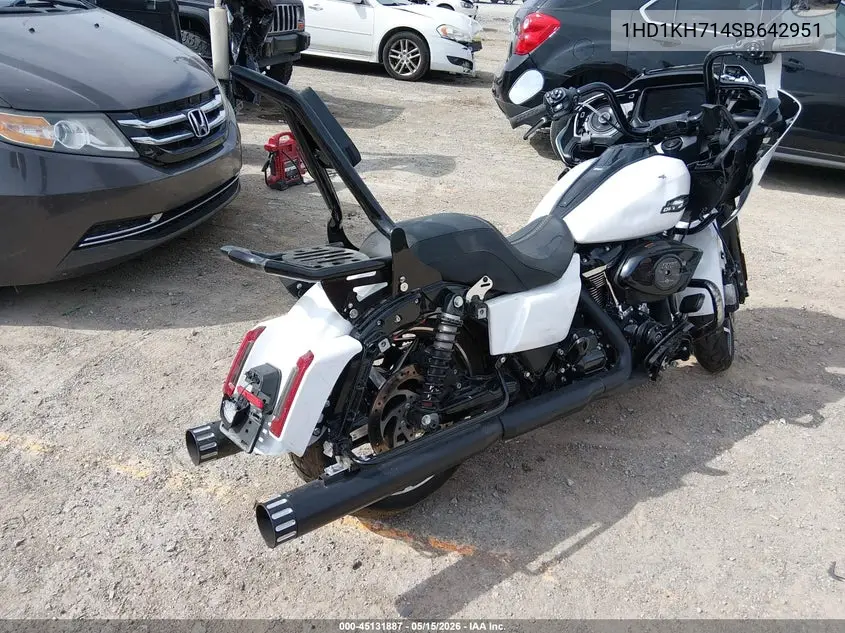 2025 Harley-Davidson Fltrx VIN: 1HD1KH714SB642951 Lot: 45131887
