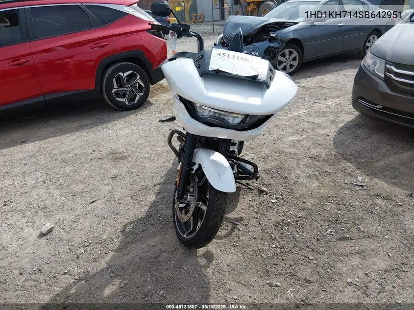 2025 Harley-Davidson Fltrx VIN: 1HD1KH714SB642951 Lot: 45131887