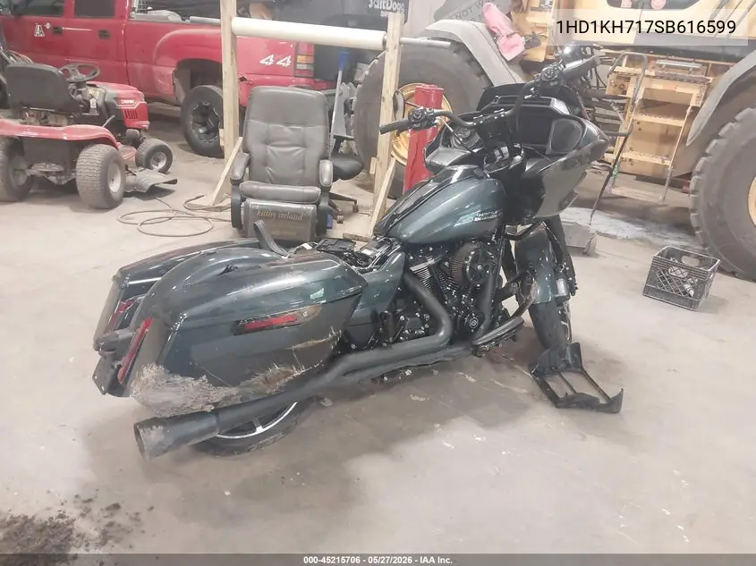 2025 Harley-Davidson Fltrx VIN: 1HD1KH717SB616599 Lot: 45215706