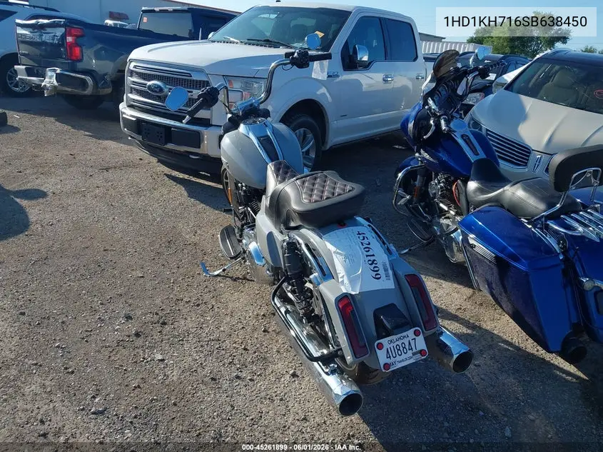 2025 Harley-Davidson Fltrx VIN: 1HD1KH716SB638450 Lot: 45261899