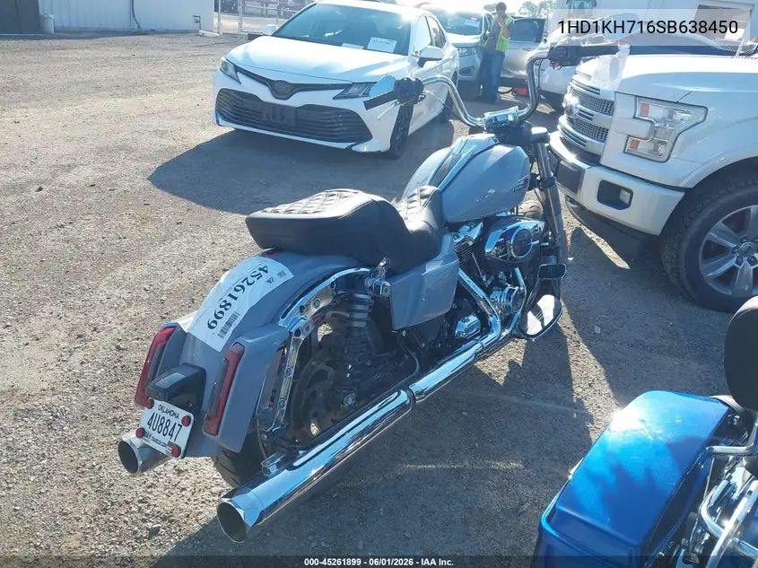 2025 Harley-Davidson Fltrx VIN: 1HD1KH716SB638450 Lot: 45261899