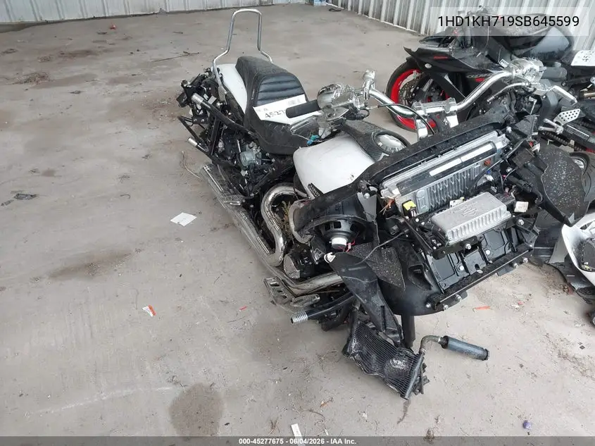 2025 Harley-Davidson Fltrx VIN: 1HD1KH719SB645599 Lot: 45277675