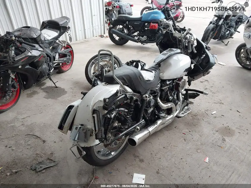 2025 Harley-Davidson Fltrx VIN: 1HD1KH719SB645599 Lot: 45277675