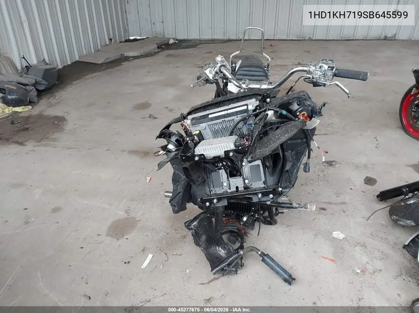 2025 Harley-Davidson Fltrx VIN: 1HD1KH719SB645599 Lot: 45277675