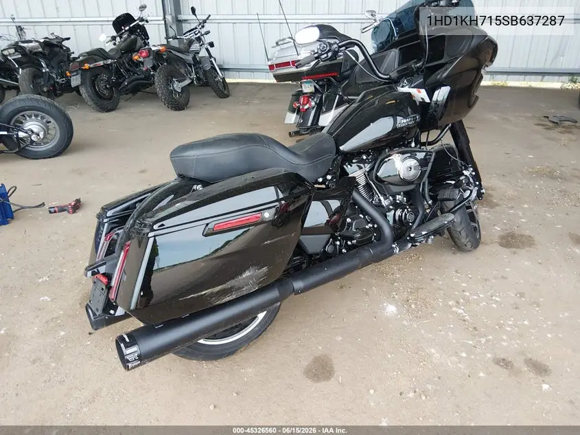 2025 Harley-Davidson Fltrx VIN: 1HD1KH715SB637287 Lot: 45326560