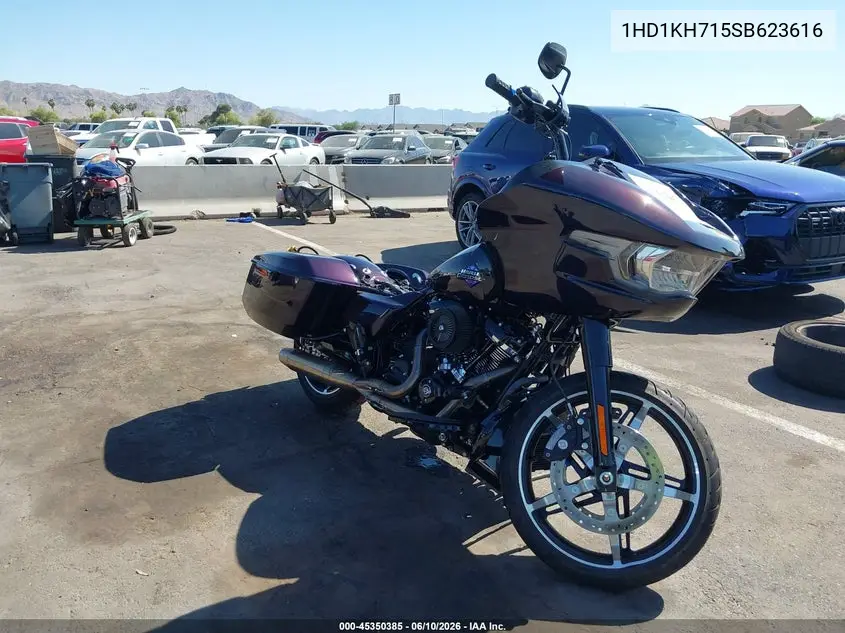 2025 Harley-Davidson Fltrx VIN: 1HD1KH715SB623616 Lot: 45350385