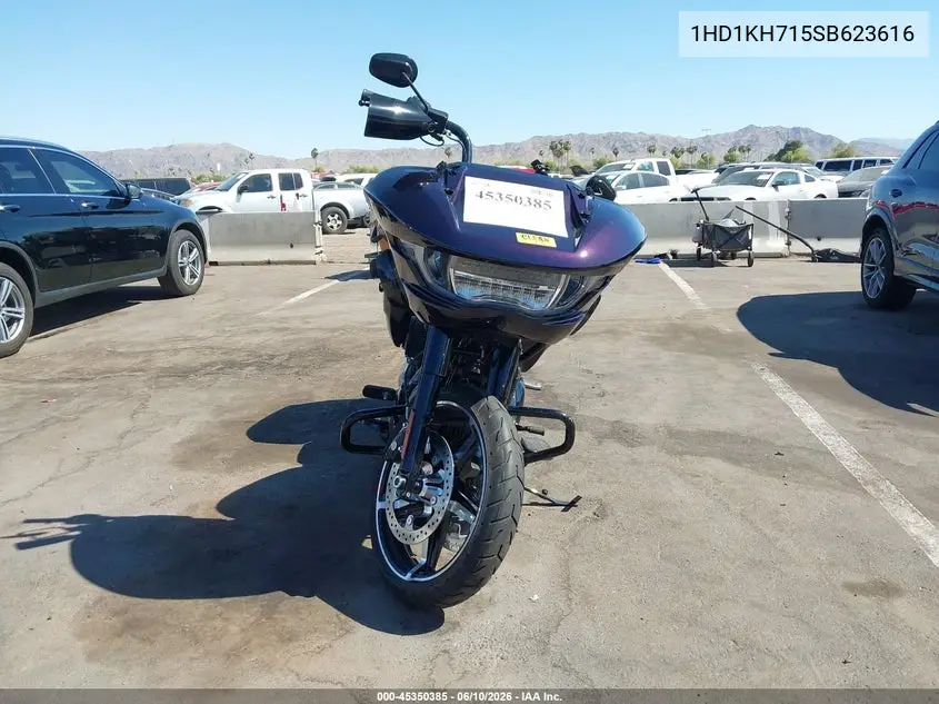 2025 Harley-Davidson Fltrx VIN: 1HD1KH715SB623616 Lot: 45350385