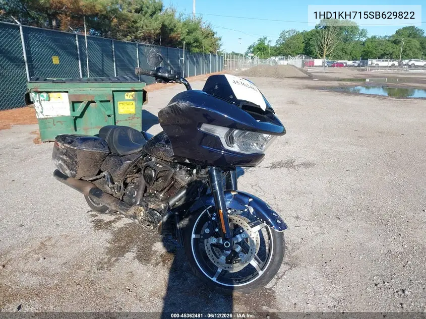 2025 Harley-Davidson Fltrx VIN: 1HD1KH715SB629822 Lot: 45362481