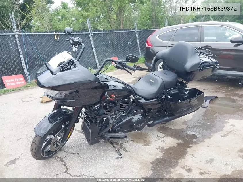 2025 Harley-Davidson Fltrx VIN: 1HD1KH716SB639372 Lot: 45376078