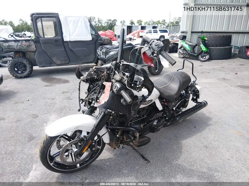2025 Harley-Davidson Fltrx VIN: 1HD1KH711SB631745 Lot: 45420012