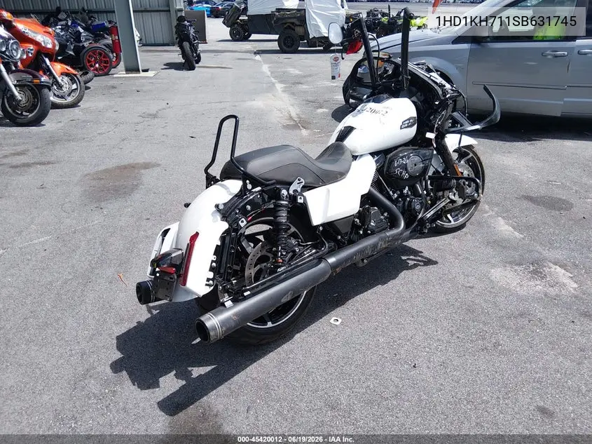 2025 Harley-Davidson Fltrx VIN: 1HD1KH711SB631745 Lot: 45420012