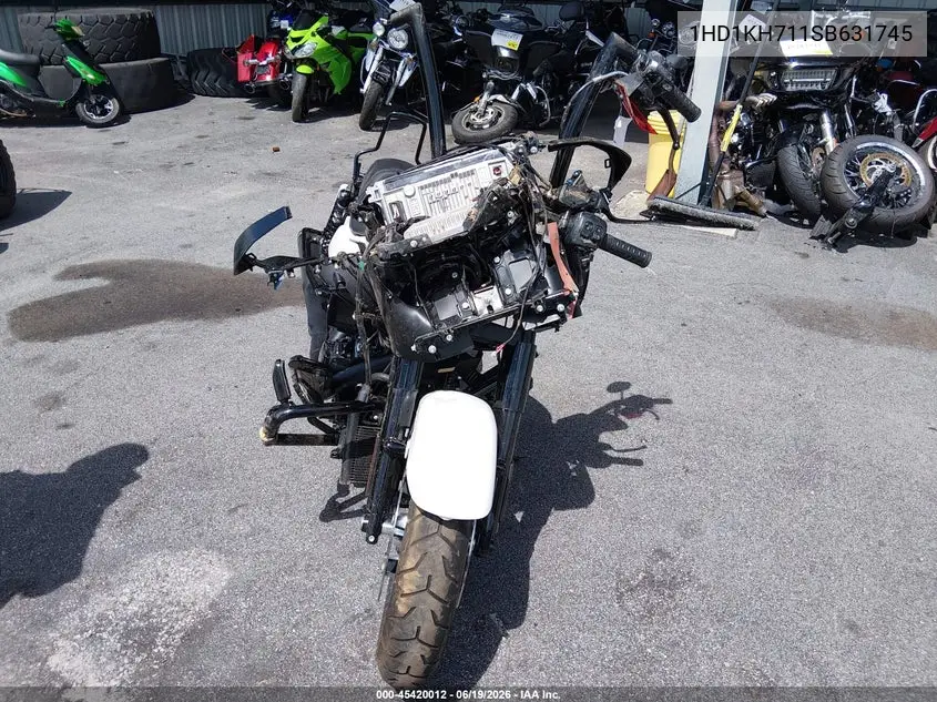 2025 Harley-Davidson Fltrx VIN: 1HD1KH711SB631745 Lot: 45420012