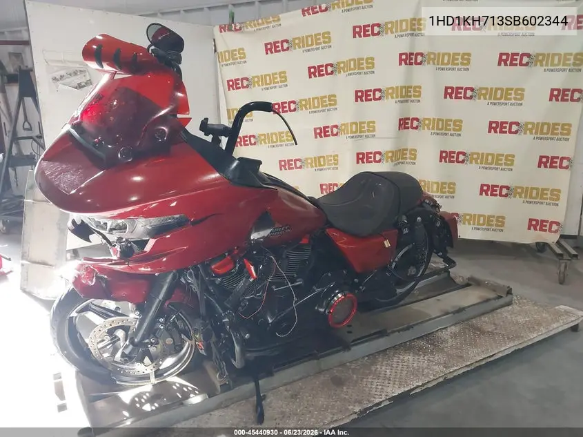 2025 Harley-Davidson Fltrx VIN: 1HD1KH713SB602344 Lot: 45440930