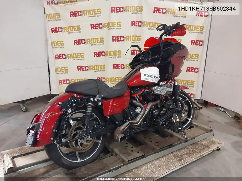 2025 Harley-Davidson Fltrx VIN: 1HD1KH713SB602344 Lot: 45440930