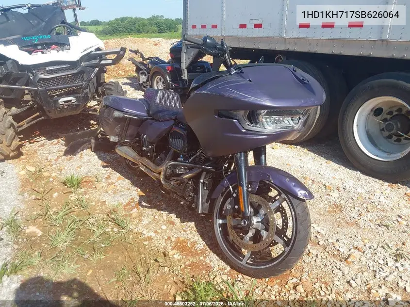 2025 Harley-Davidson Fltrx VIN: 1HD1KH717SB626064 Lot: 45503252