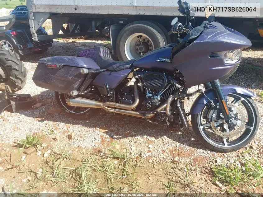 2025 Harley-Davidson Fltrx VIN: 1HD1KH717SB626064 Lot: 45503252