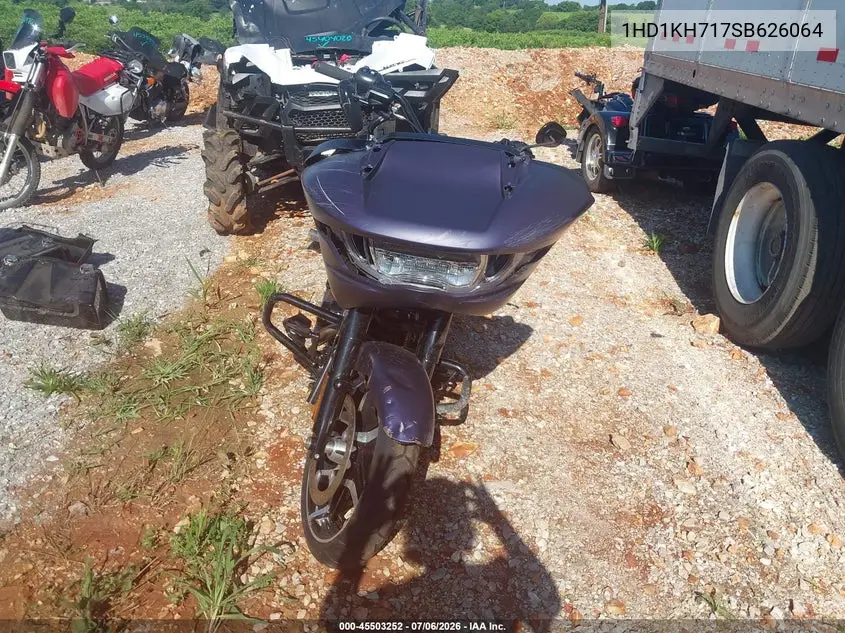 2025 Harley-Davidson Fltrx VIN: 1HD1KH717SB626064 Lot: 45503252