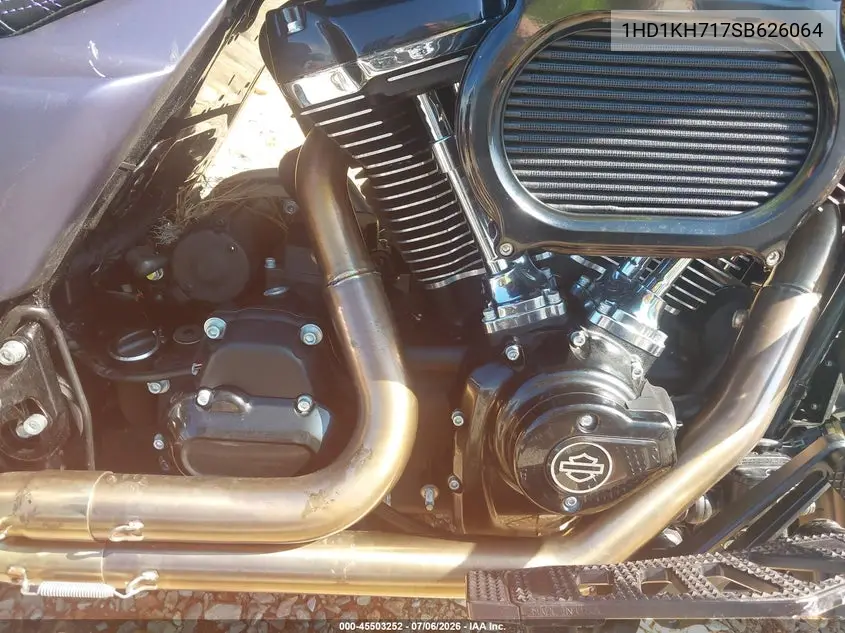 2025 Harley-Davidson Fltrx VIN: 1HD1KH717SB626064 Lot: 45503252