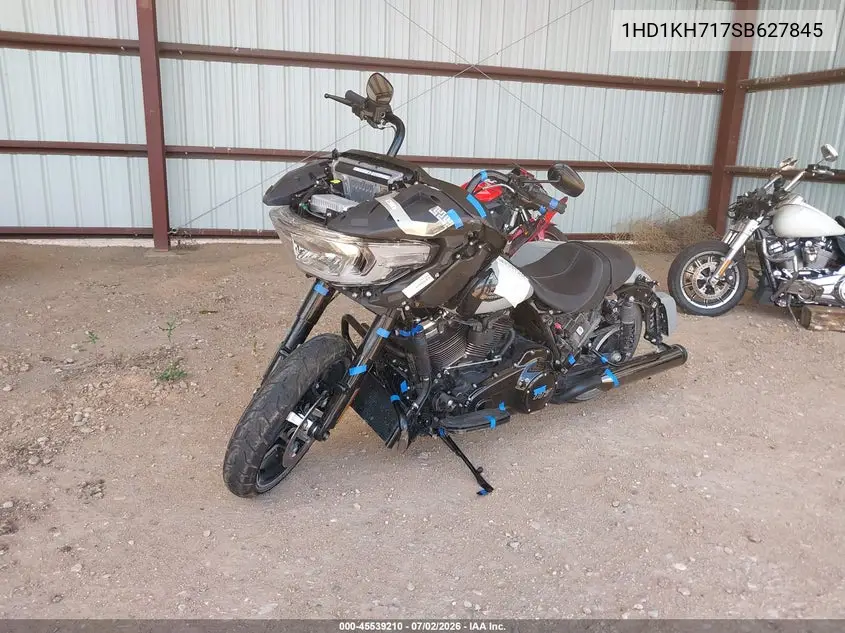 2025 Harley-Davidson Fltrx VIN: 1HD1KH717SB627845 Lot: 45539210